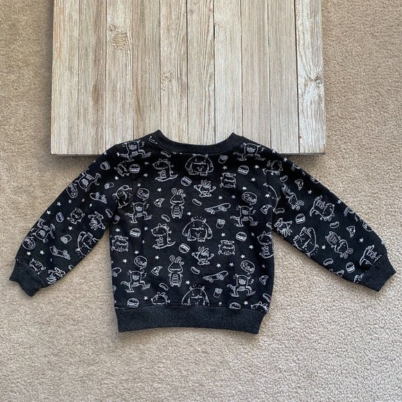 Alex & Jack Toddler Boys Dinosaur Monster Sweatshirt Size 3T Graphic Print Fun - Picture 4 of 12